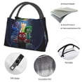 thumbnail image 6 of Lsque inside out 2 Pattern Portable Insulation Lunch Bag, Insulated Food Delivery Bag, Meal Grocery Tote Insulation Bag Large Capacity Reusable Warming Bag, 6 of 9