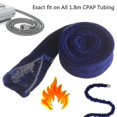 thumbnail image 1 of 73.2in Reversable Cpap Tube Cover Hose Wrap Tubing Cover Zipper Hose Hook Loop, 1 of 5