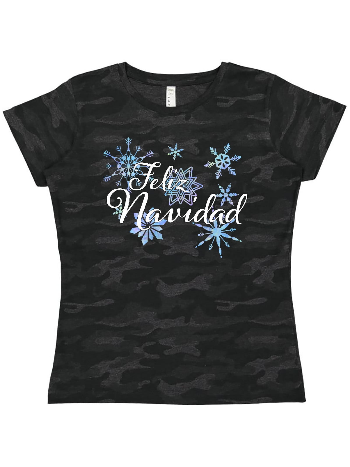 Inktastic Feliz Navidad white writing 