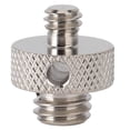 thumbnail image 2 of 1/4in to 3/8in Male Threaded Tripod Screw Adapters Double Sided Standard Mounting Thread Converter, 2 of 14