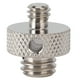 thumbnail image 1 of 1/4in To 3/8in Male Screw, Uniform Force Double Sided Male Screw Lightweight Electroplated Stainless Steel For Tripod ANGGREK Otros, 1 of 8