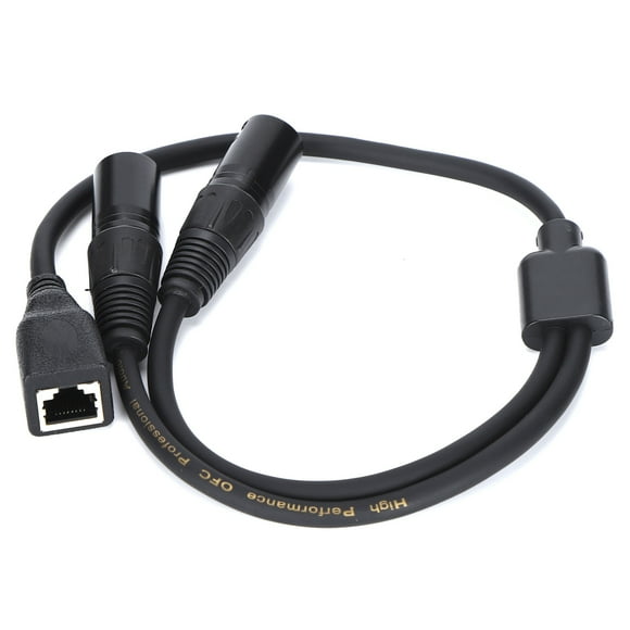 Câble Adaptateur vers JORINDO JD6099 Double XLR Mâle vers RJ45 Femelle Ysplitter
