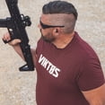 thumbnail image 4 of VIKTOS Adult Male OGV Tee, Burgandy Heather, Size: S (1883000), 4 of 7
