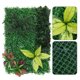 thumbnail image 4 of Decoración de la pantalla del panel de hierba de planta artificial para el patio trasero del jardín al aire libre, 4 of 6