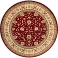 thumbnail image 2 of Rugs.com Aditi Collection Rug – 13 Ft Round Red Low Rug Perfect For Kitchens, Dining Rooms, 2 of 9