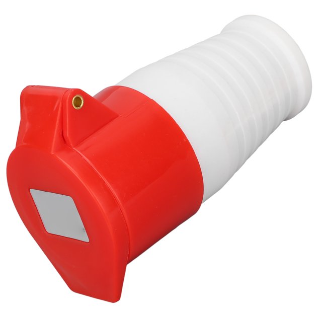 Industrial Plug IP44 Waterproof Red 5 Pin Connector For Camping 16A