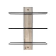 thumbnail image 3 of Sorbus Wall Mounted Wine Rack for 9 Wine Bottles - Wood Wine Rack Wall Mounted for Wine Bottles, Liquor, Champagne - Decorative Wood Wine Racks for Home Bar, Kitchen, Dining Room Wall Wine Bottle, 3 of 7