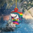 thumbnail image 3 of Colgantes De Navidad Adornos Colgantes De Bricolaje Para Decoraciones De Árboles De Navidad 14Pcs Eigraketly HA038007-00, 3 of 6