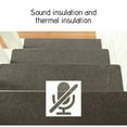 thumbnail image 5 of Non-slip Carpet Stair Treads, Rug Runner, Polyester, 21.5" X 8" Size, Reusable Adhesive Backing, for Indoor Stairs, Kids, Elderly, and Pets Safety, Dark Gray, by FAJHHA, 5 of 8