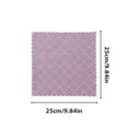 thumbnail image 1 of Yatlte 5-Pack Heavy-Duty Metal Cleaning Cloth – Dual-Layer Steel Mesh Scrubber, Non-Greasy & No-Scratch for Pots/Sinks/Stoves, Reusable Dish Rags, 9.8x9.8in, 1 of 7