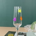 thumbnail image 4 of Drink Markers Silicone Small - 12PCS Colorful Wine Glass Charms Glass Identifiers, 4 of 10