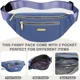 thumbnail image 2 of Riñoneras para hombre y mujer, bolso de cintura, ligero, cruzado, para correr, senderismo, viaje, entrenamiento, 2 of 5