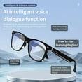 thumbnail image 5 of Smart Translation Glasses - 144 Languages, AI Voice Assistant, Blue Light & Polarized Lenses, Built-in Mic/Speaker - Compatible iOS/Android, USB Charging, 5 of 12
