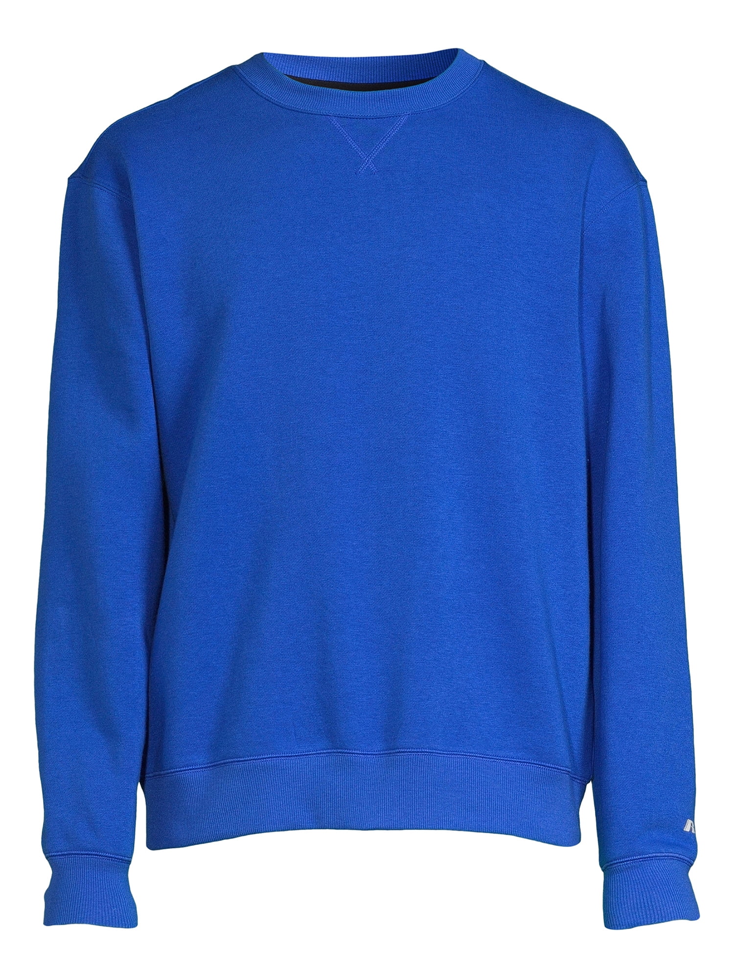 Russell Men's and Big Men's Fleece Crewneck Sweatshirt, Sizes up to 3XL