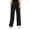 Black, variant on Razzly Women's Casual Loose Fit High Waist Drawstring Pants With Side Pockets plus Size Exercise Pants for Women Soft Womens Sweatpants Elastic Waist Pants for Women plus Wide Legs Pants(Black,XL)