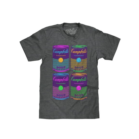 Tee Luv Men's Campbell's Soup Pop Art Shirt (L)