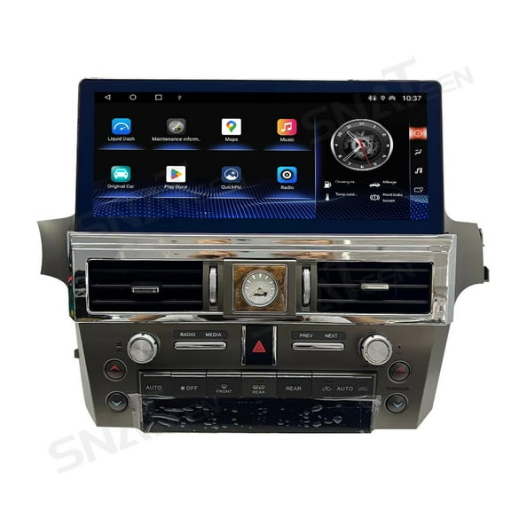 SNATEEN 12.3" Android 13 Car Stereo for Lexus GX400/GX460 2010-2021 Replacement DSP Radio with Wireless CarPlay/Android Auto,GPS Navigation,Fast Boot HD Multimedia Player