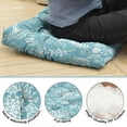 thumbnail image 5 of Paisley Meditation Pillow, Boho Yoga Floor Cushion, Square Cushion for Sitting and Relaxation 22 x 22, 5 of 7