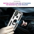 thumbnail image 4 of Compatible with Motorola Moto G Power (2023) Case Built-in 360 Ring Holder Kickstand, Extreme Protection Military Armor Magnetic Car Dual Layer Protective Heavy Duty Phone Cover,Silver, 4 of 7