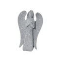 thumbnail image 3 of Figura de ángel de resina con diseño abstracto, escultura decorativa de lujo para el hogar en primavera. Astilla, 3 of 8
