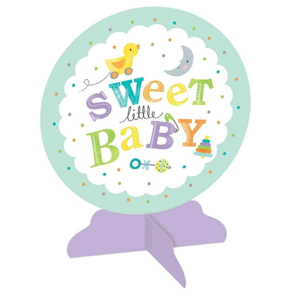 Baby Shower 'Sweet Little Baby' Table Centerpiece (1ct)