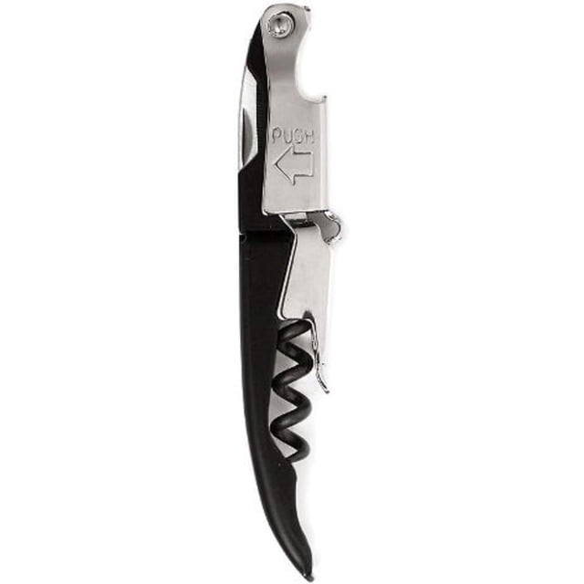 Metrokane, Rabbit Zippity 2-Step Waiter's Corkscrew, Black or Red (Colors May Vary)