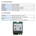 thumbnail image 1 of 2.4G 5G 1800M Módulo de tarjeta de red NGFF M.2 WiFi6 compatible con Bluetooth para computadora portátil Ndcxsfigh Para estrenar, 1 of 9