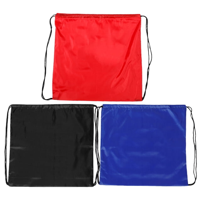 OULII 3Pcs Basketball Drawstring Bag Waterproof Sports Ball Carrier with Dual Shoulder Straps
