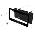thumbnail image 3 of Merry Christmas Style License Plate Prame Aluminium Rust-Proof Auto Parts License Plate Decorative Screws Fit Standard 2 Holes 1 U.S. License Plate, 12.2x 6.3 Inch, 3 of 6