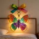 thumbnail image 5 of Colgante Acrlico De Mariposa, Plano Y Decorativo De 8 Cm, Diseo 2d, Para Decoracin Del Hogar, Arte De Pared Para Sala De Estar, Paquete De 1, Transparente, UKHBMC, 5 of 6