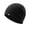 Black, variant on Men's Everyday Wear Accessories Fashion Beanie Hat for Men Solid Color Winter Warm Skull Cap Outdoor Skiing Running Bomber Hat
