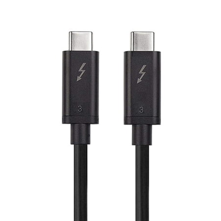 axGear Cablecc USB4 Type-C Thunderbolt 3 Male to Thunderbolt 3 Male ...