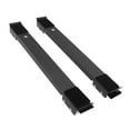 thumbnail image 4 of Laveuse-Sécheuse Portable Base Mobile Roulante, Rouleau Extensible Antidérapant Épais en Fer Pratique Capacité de Charge 300KG avec Barre de Levage pour Objets Lourds Blanc, Noir, Argent, 4 of 8