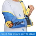 thumbnail image 3 of Velpeau Arm Sling Shoulder Injury Brace for Kids,Support Brace for Kids Arm,Wrist, Elbow,Clavicle Fracture Post-Surgery,Rotator Cuff Injury(Left, 2XS: Bust 19"-23.5"), 3 of 7