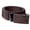 Coffee, variant on Metal Closure Waist Belt Adjustable Length Waistband For Jeans And Cargo Pants Workers Comfortable Waistband