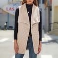 thumbnail image 3 of MKLEKYY Veste Légère pour Femmes Automne Nouveau Cardigan Polyvalent Sans Manches Majia Fille, 3 of 5