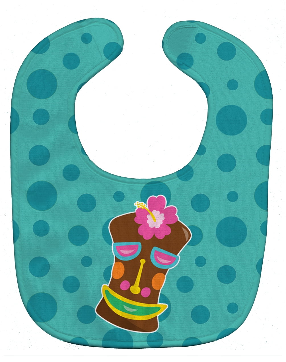 Caroline's Treasures Baby Bib, Cute Tiki Face