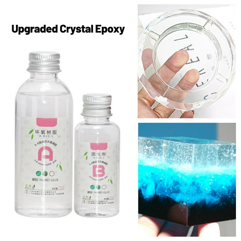 Clear Epoxy Resin Crystal Clear Resin Kit Perfect Resin Epoxy Crystal Glue  for DIY Epoxy Jewelry Toys Crafts - China DIY Epoxy Resin, Epoxy Resin