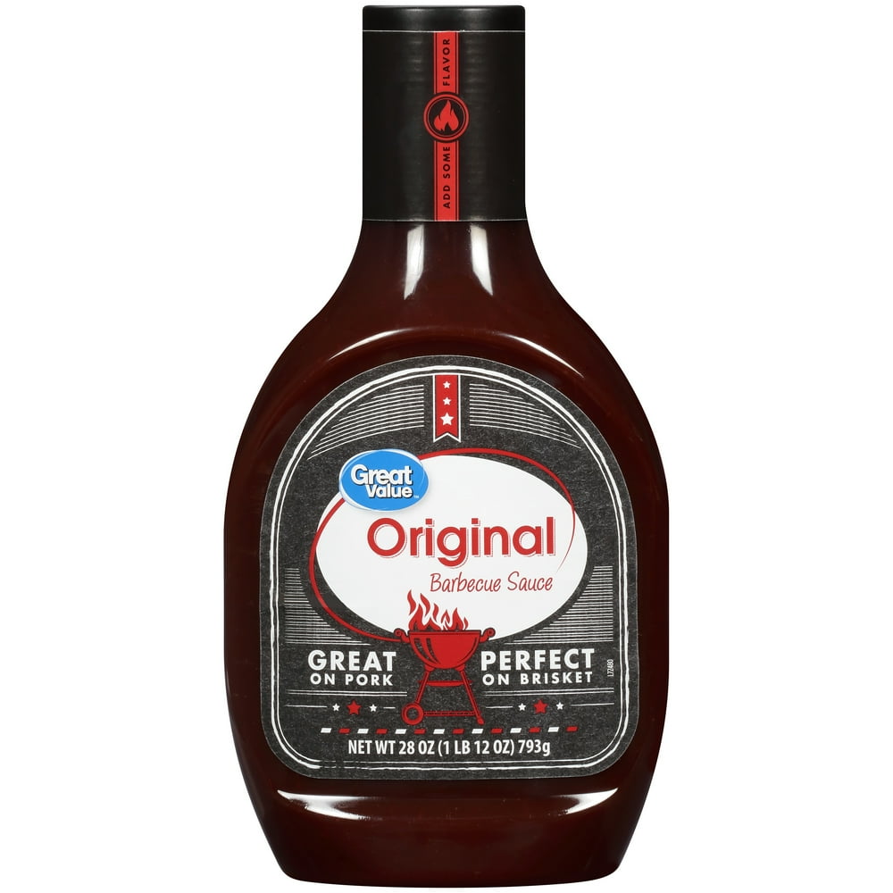 Great Value Original Barbecue Sauce, 28 oz