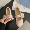 thumbnail image 3 of Zapatos individuales de suela blanda,Zapatos con hebilla para mujer Zapatos lindos de un solo golpe Zapatos planos poco profundos Los mejores materiales, 3 of 8