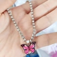 thumbnail image 3 of Tobillera De Mariposa Con Diamantes De Imitación Para Mujer, Tobillera Ajustable De Playa De Verano, Joyería De Tobillo Para Mujeres Adolescentes matsuzay AP006395-02, 3 of 6