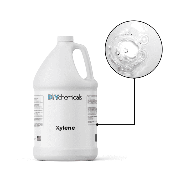 DIYChemicals 99% Xylene (Xylol)- 99%+ Concentration, Solvent & Thinner - Gallon