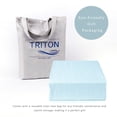 thumbnail image 5 of 100% Pure Linen Duvet Cover with Button Closure and Corner Ties Soft & Breathable - Blue Full/Queen, 5 of 7