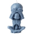 thumbnail image 1 of Rejuuv Skull Creative Candle, Hand Holding Bead Halloween Skull Scented Candle, 1 of 2