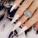 thumbnail image 2 of 100 Pieces Nail Extension Fibers, Quick Extension Nails Art Fiberglass, Non-Woven French Fingernail Warp, Magical Fingernails Extension Silk Tools, False Manicure Salon or Home Use (Wihte), 2 of 5