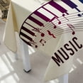 thumbnail image 5 of 1 Tablecloth Piano Music Pattern Table Cloth Rectangular Tea Table Cover Dining Home Decor, 5 of 5