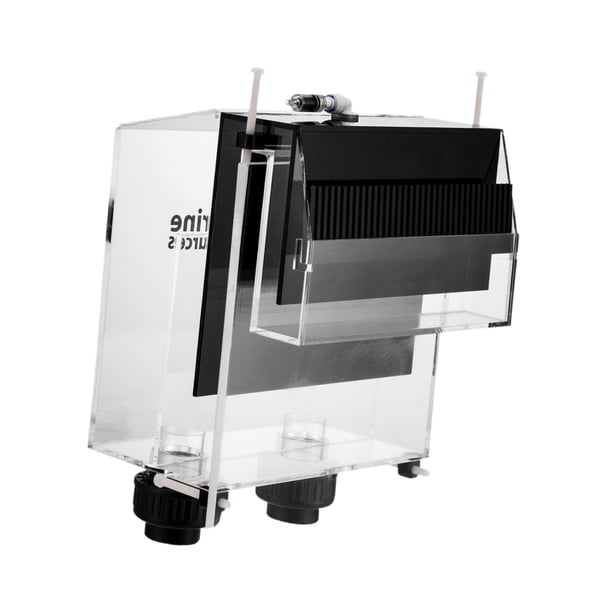 Caja de desbordamiento para acuarios Caja de filtro de acuario de acrílico Accesorio para pecera Fácil 5000L Negro