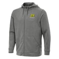 thumbnail image 2 of Men's-Antigua  Heather Black William Byron Effortless Full-Zip Hoodie, 2 of 3