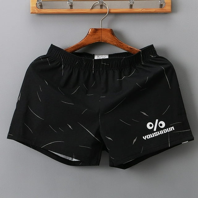 MYG Boxeurs Amples en Coton pour Hommes Grande Taille Respirants Sports Taille Mi-Haute