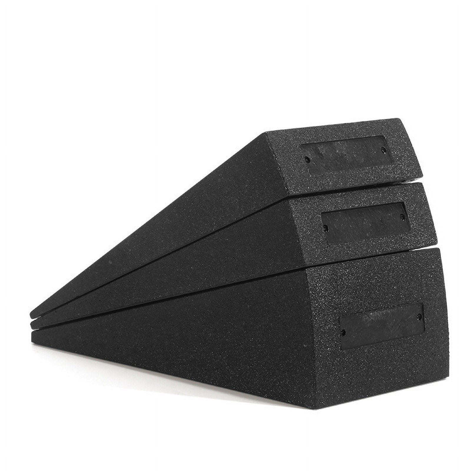 professionnel en bois Planche inclinée mollet Cheville civière avec boule de Stress à piques stretch Tube de résistance Inclinaison réglable antidérapant Tread Poignées latérales 40,6 x 31,8 cm